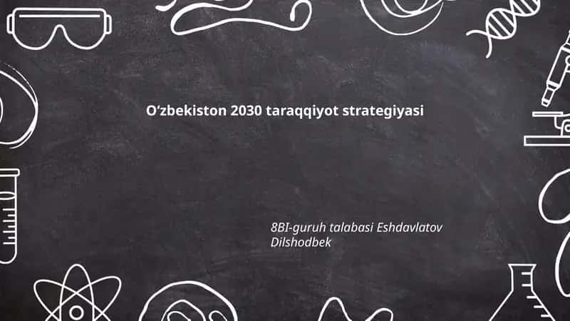 Oʻzbekiston 2030 taraqqiyot strategiyasi
