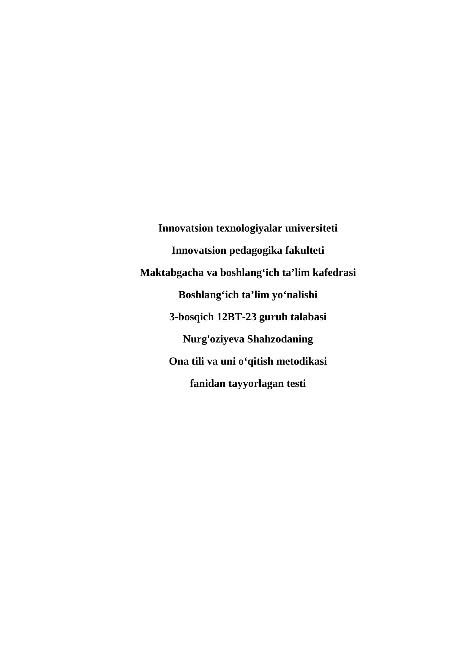 So‘z tarkibini o‘rganishda pedagogik texnologiyalarni qo‘llash