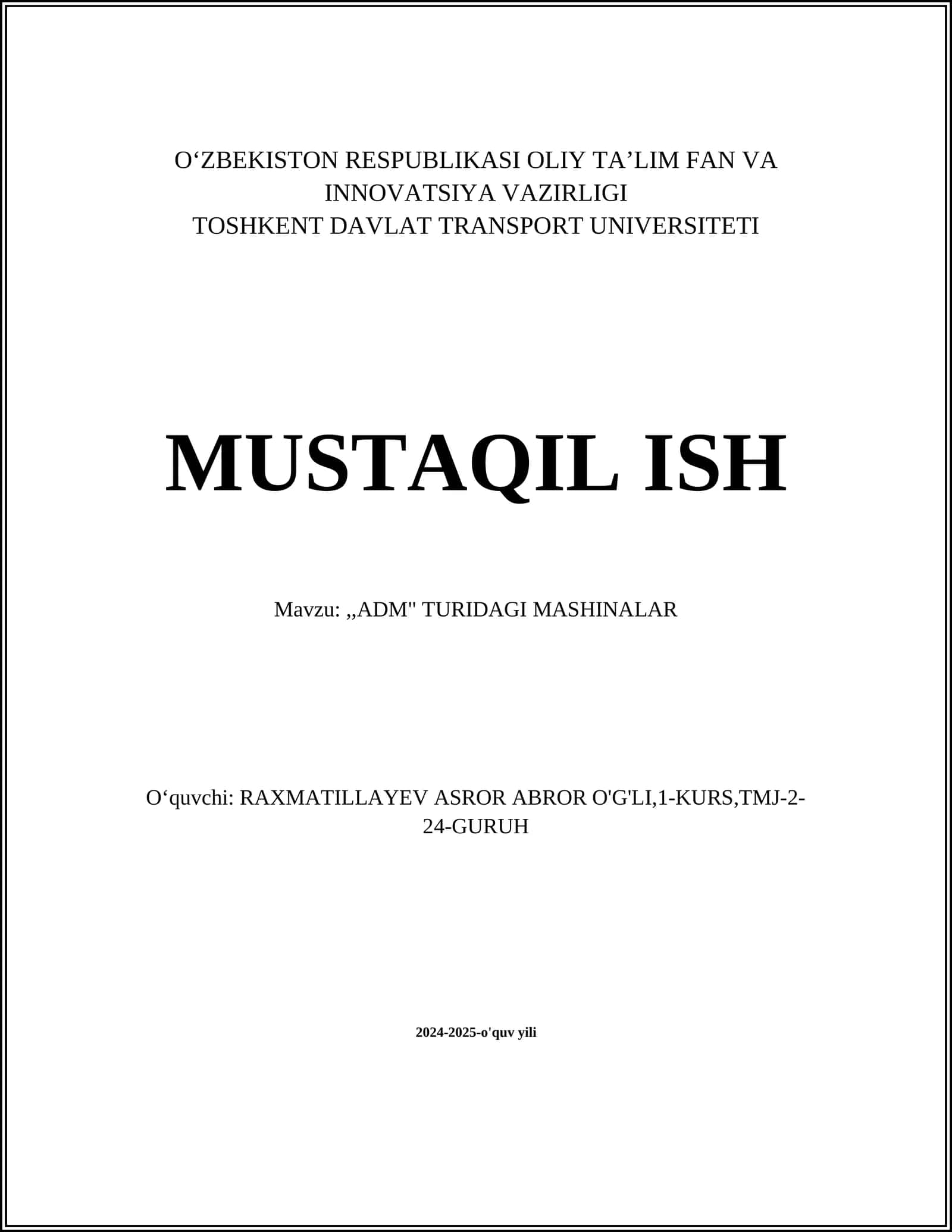 ADM Texnologiyalari