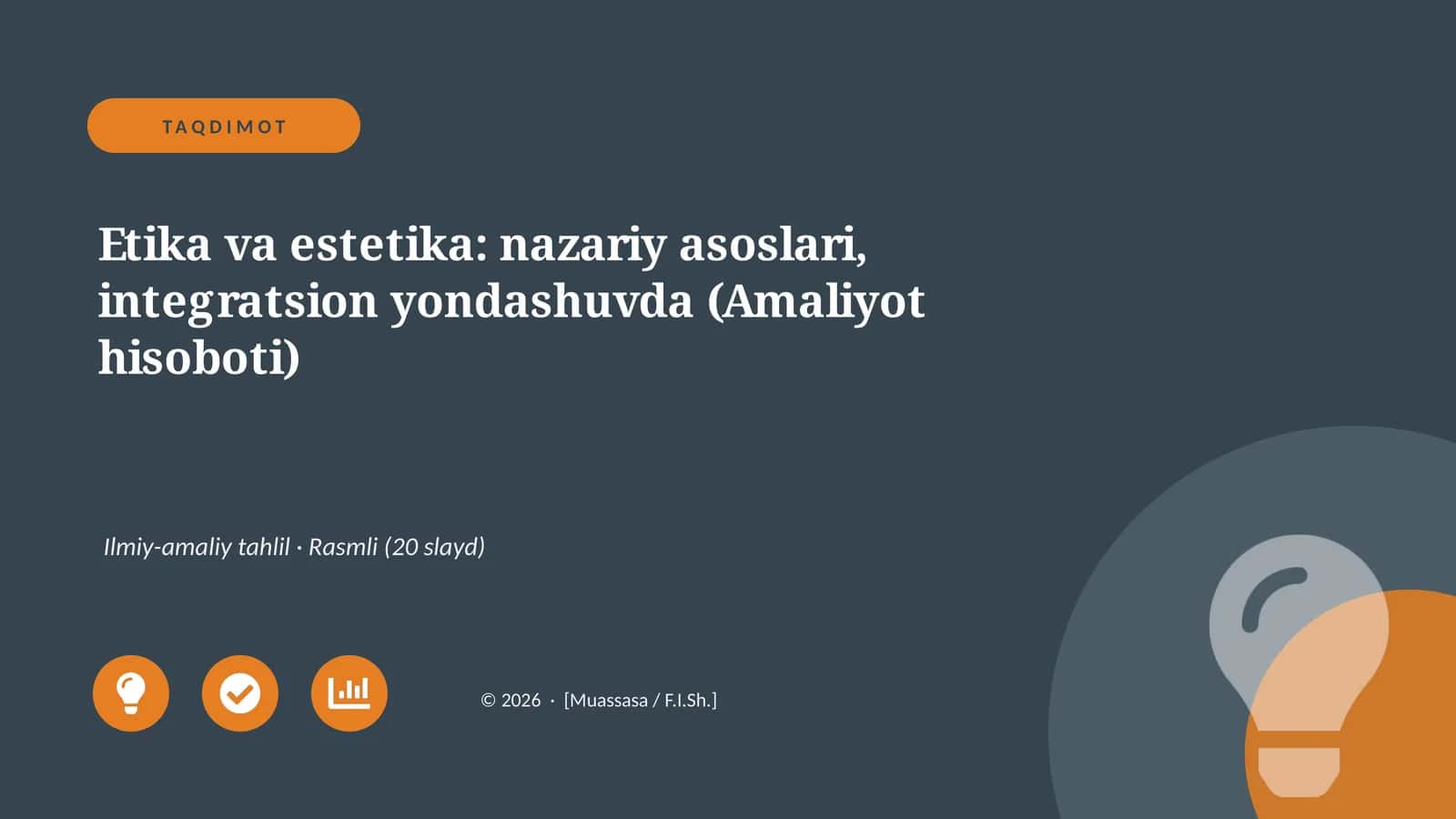 Etika va estetika: nazariy asoslari, integratsion yondashuvda