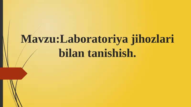 Tuproqlarni laboratoriyada o‘rganish uchun mo‘ljallangan asosiy uskunalar va idishlar