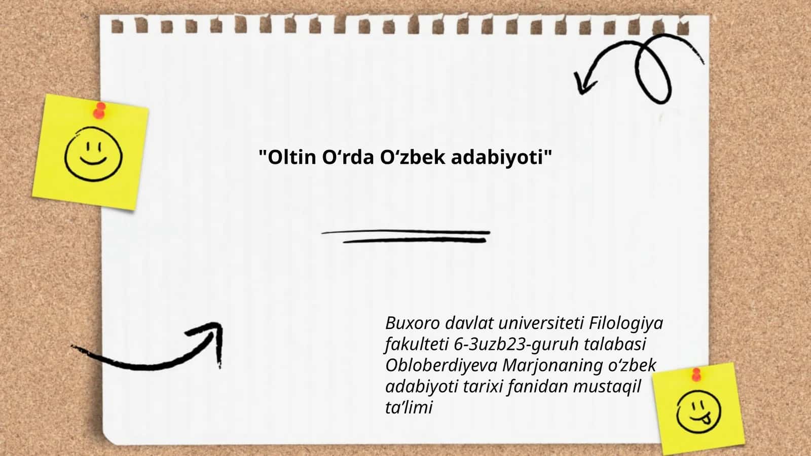 Oltin Oʻrda Oʻzbek adabiyoti