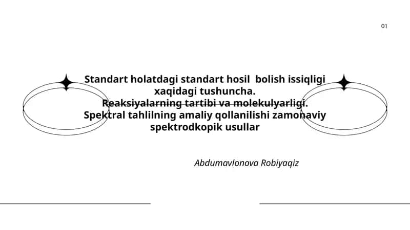 Spektral tahlilning amaliy qollanilishi zamonaviy spektrodkopik usullar