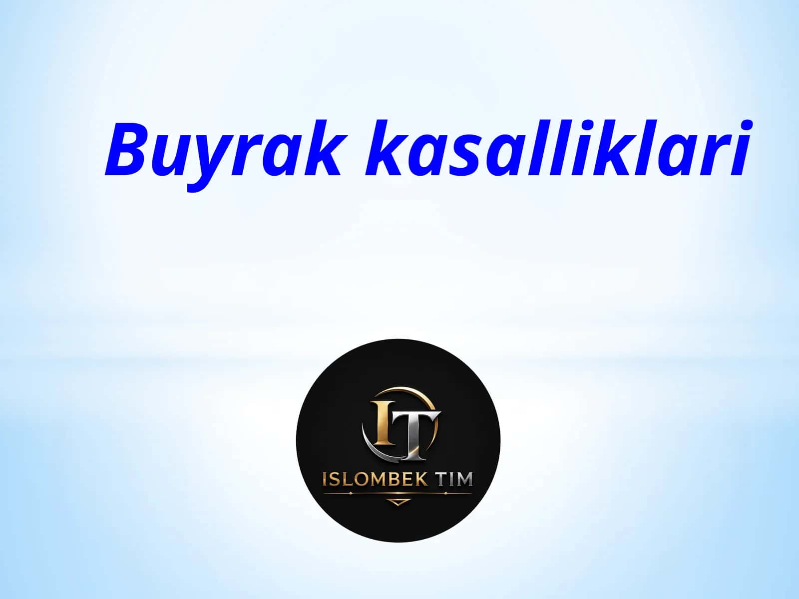 Buyrak kasalliklari