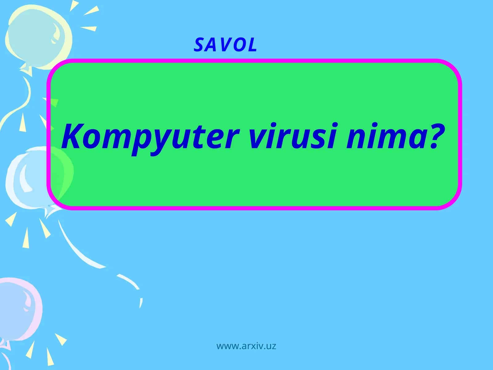 Kompyutervirusi