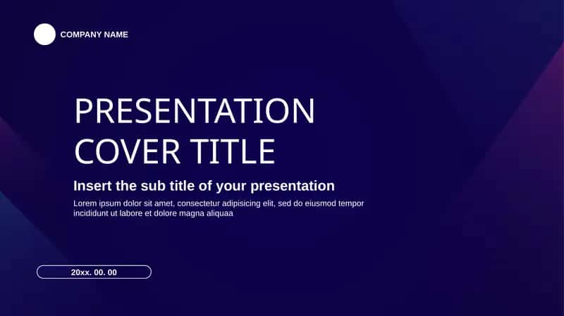 Business Pitch deck