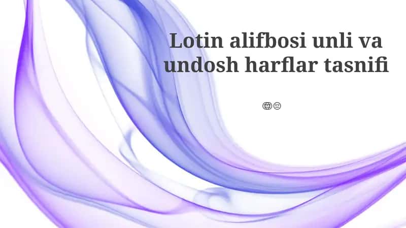 Arab Alfabesi Umumiy Ko'rinishi