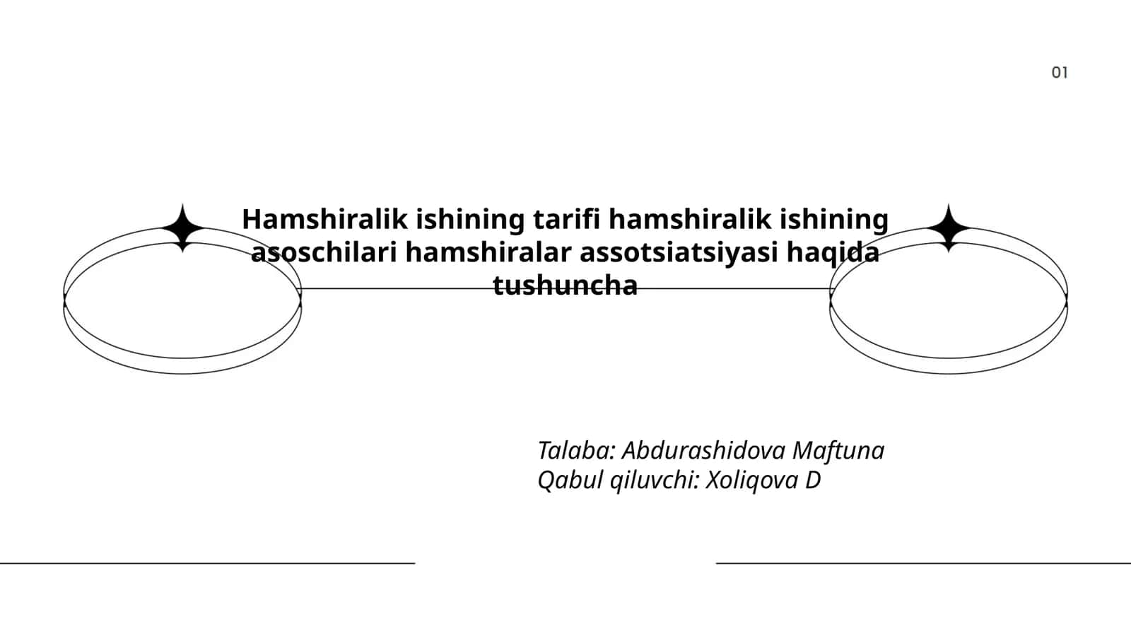 Hamshiralik ishining asoschilari