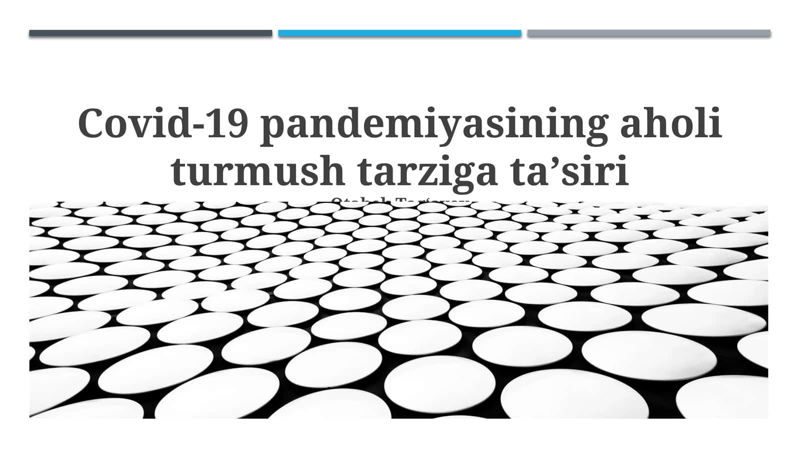 Covid-19 pandemiyasining aholi turmush tarziga taʼsiri