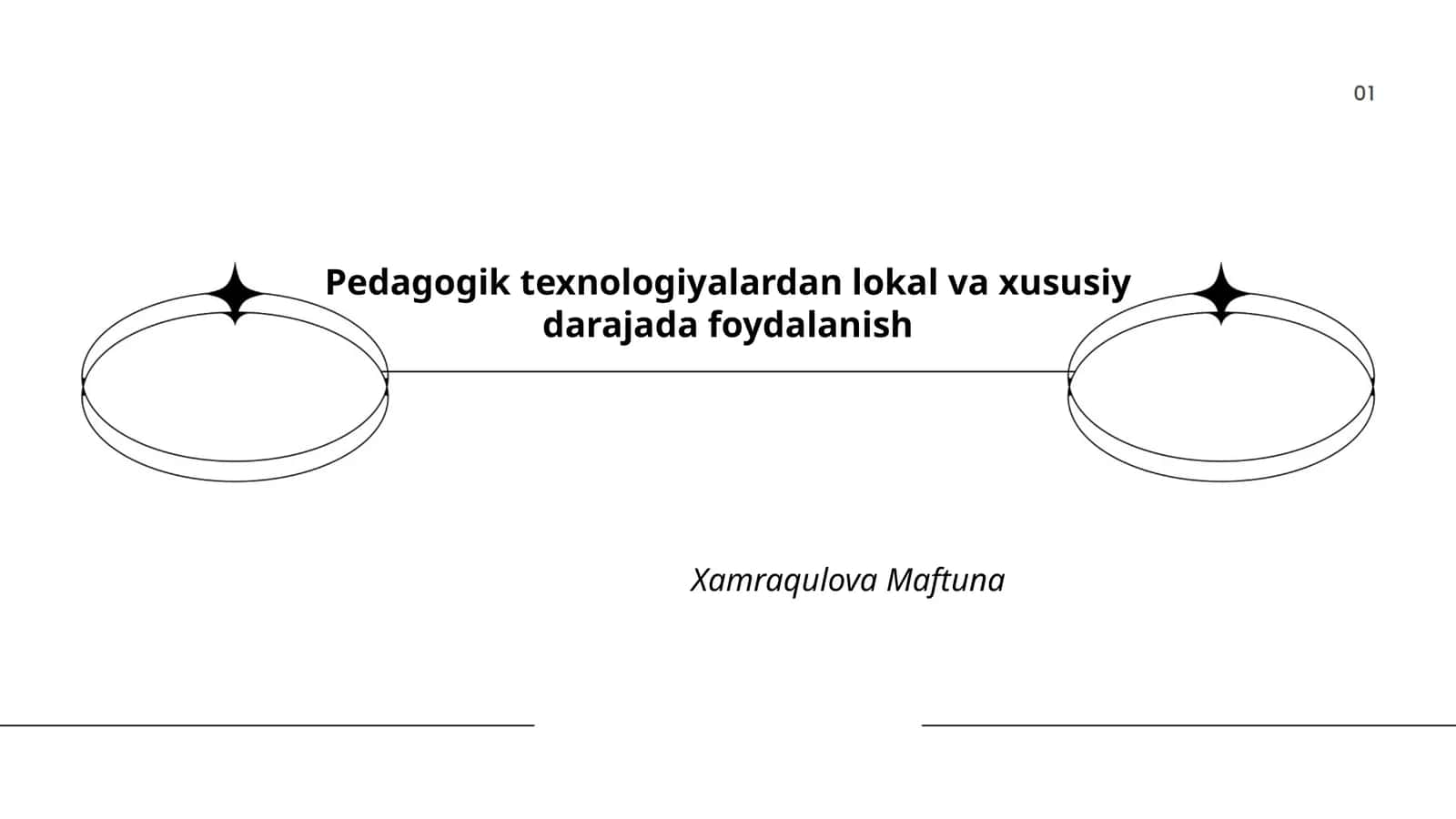 Pedagogik texnologiyalardan lokal va xususiy darajada foydalanish