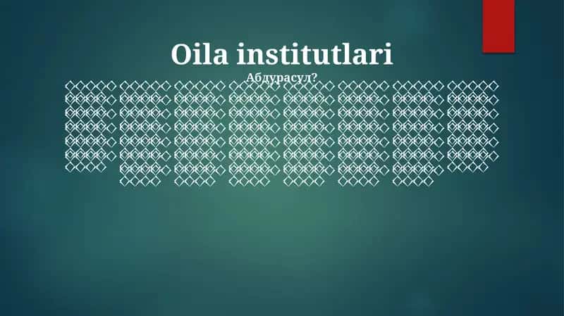 Neft Institutlari