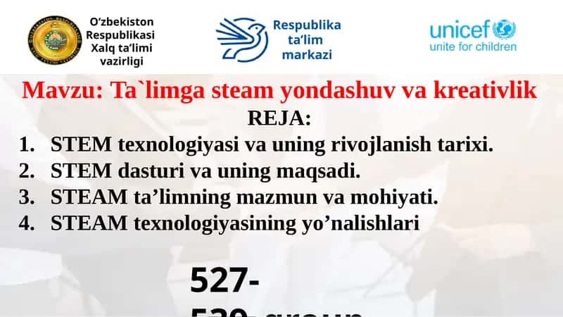 Ta`lim gasteami: onlayn kurs