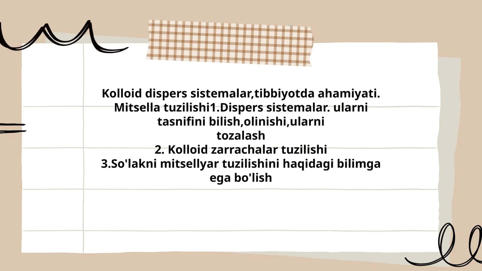 Kolloid dispers sistemalar,tibbiyotda ahamiyati. Mitsella tuzilishi