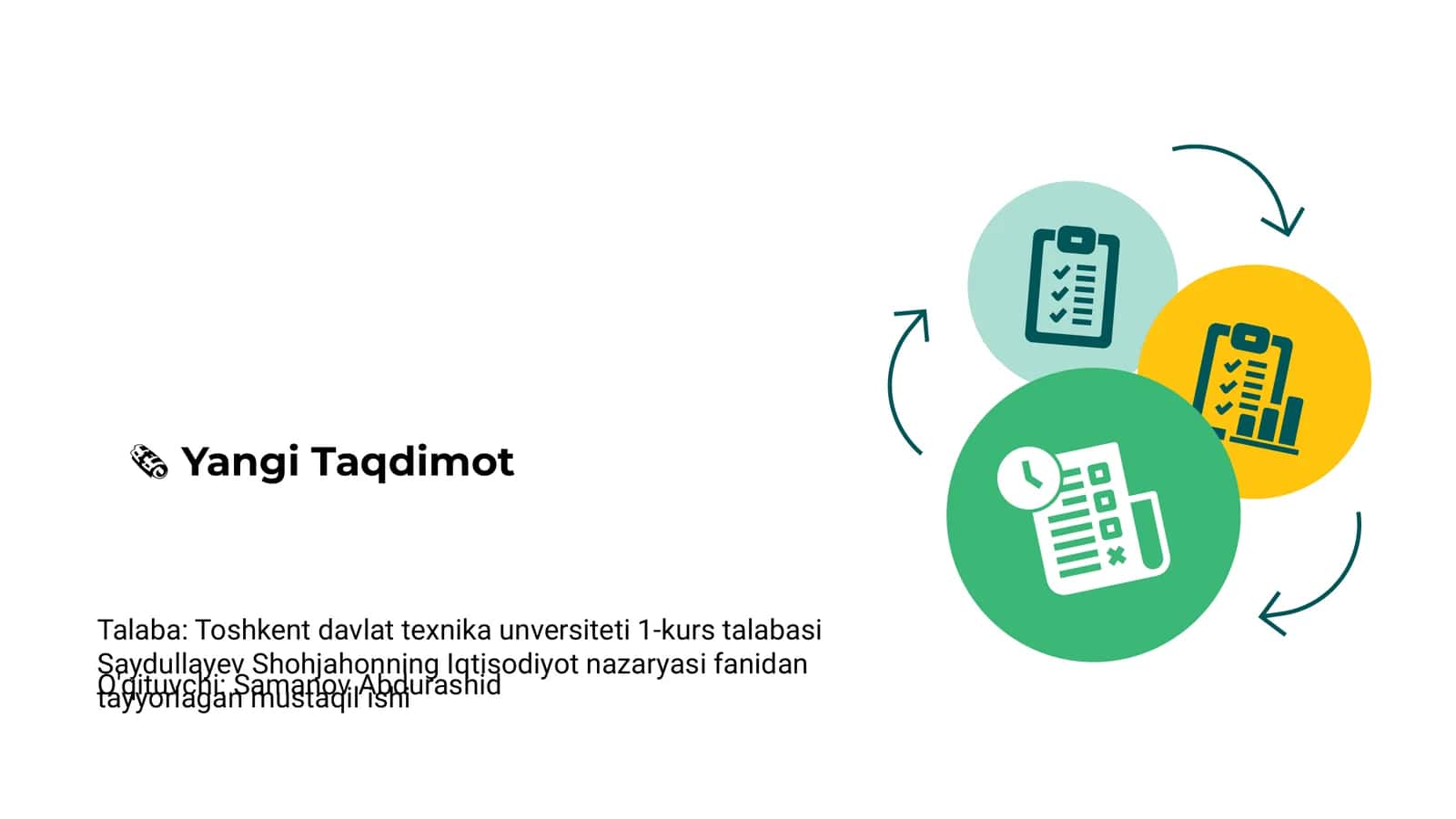 Yangi Taqdimot