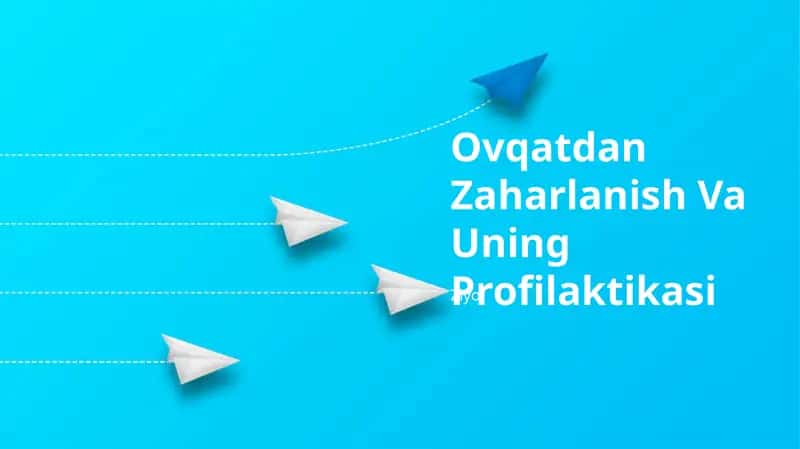 Oziq-ovqat zaharlanish va uning profilaktikasi