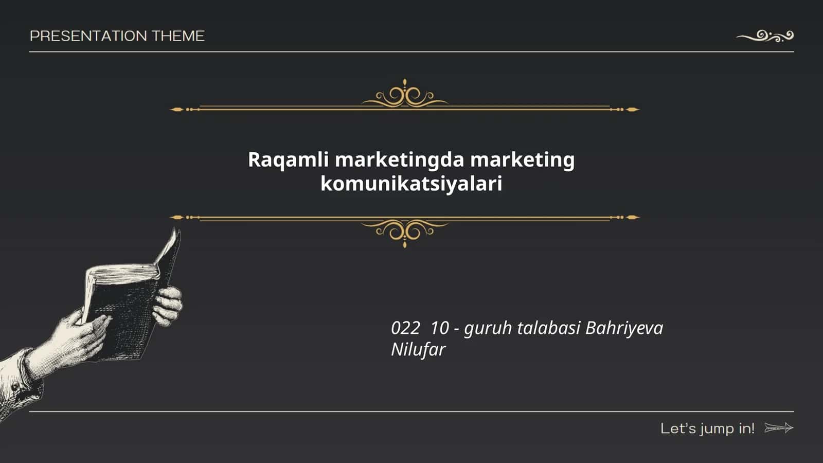 Raqamli marketingda marketing komunikatsiyalari