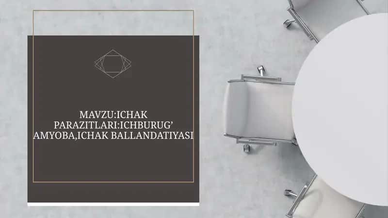 Ichak parazitalri: Ichburug’ amyoba, ichak ballandatiyasi