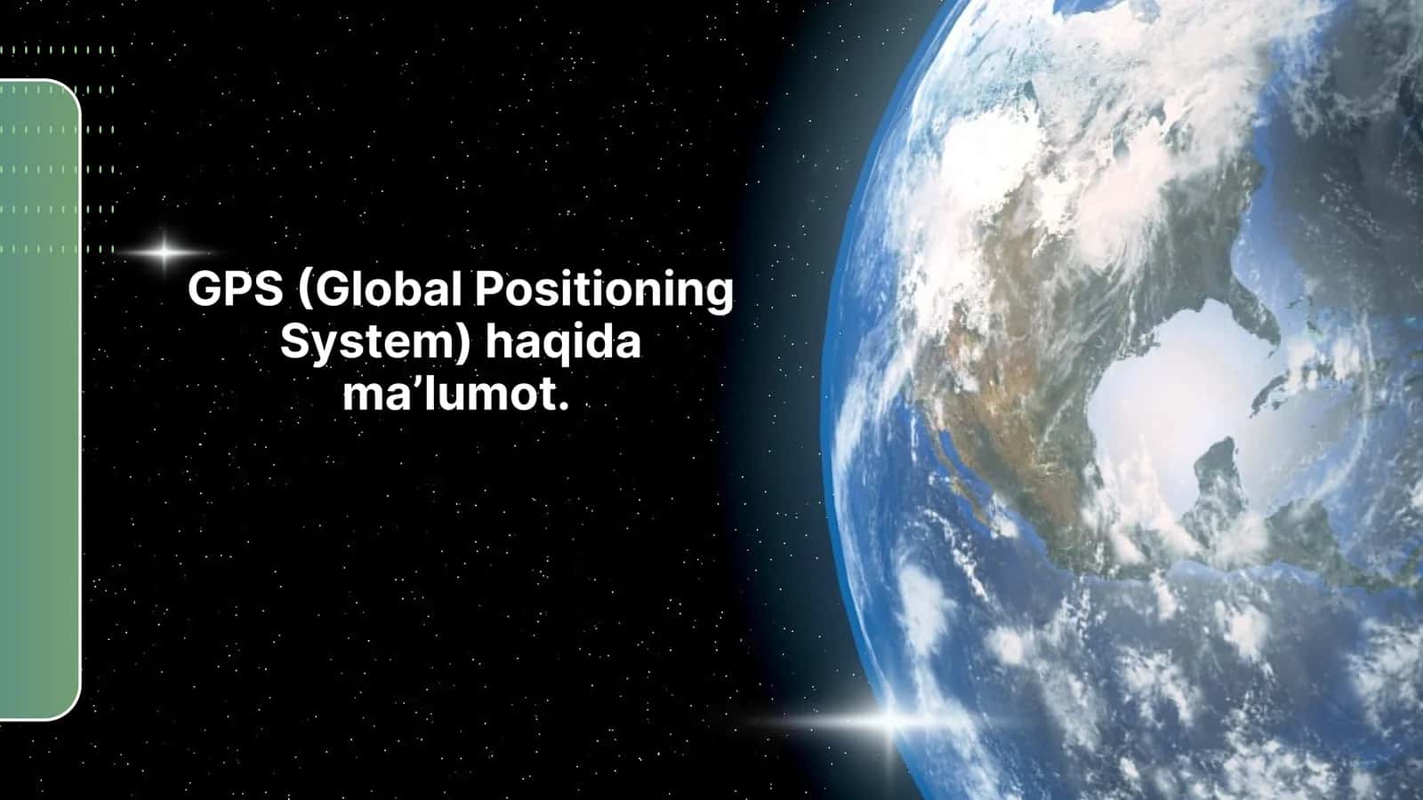 GPS (Global Positioning System)