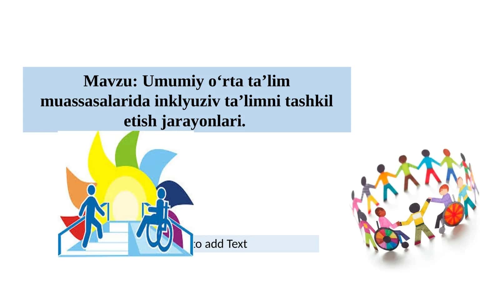 Umumiy o‘rta ta’lim muassasalarida inklyuziv ta’limni tashkil etish jarayonlari