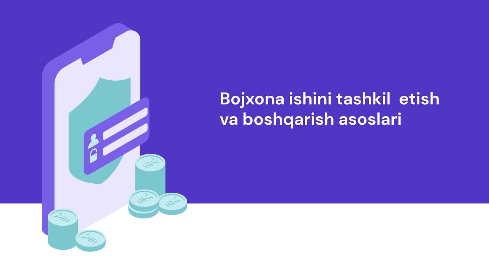Bojxona ishini tashkil etish va boshqarish asoslari