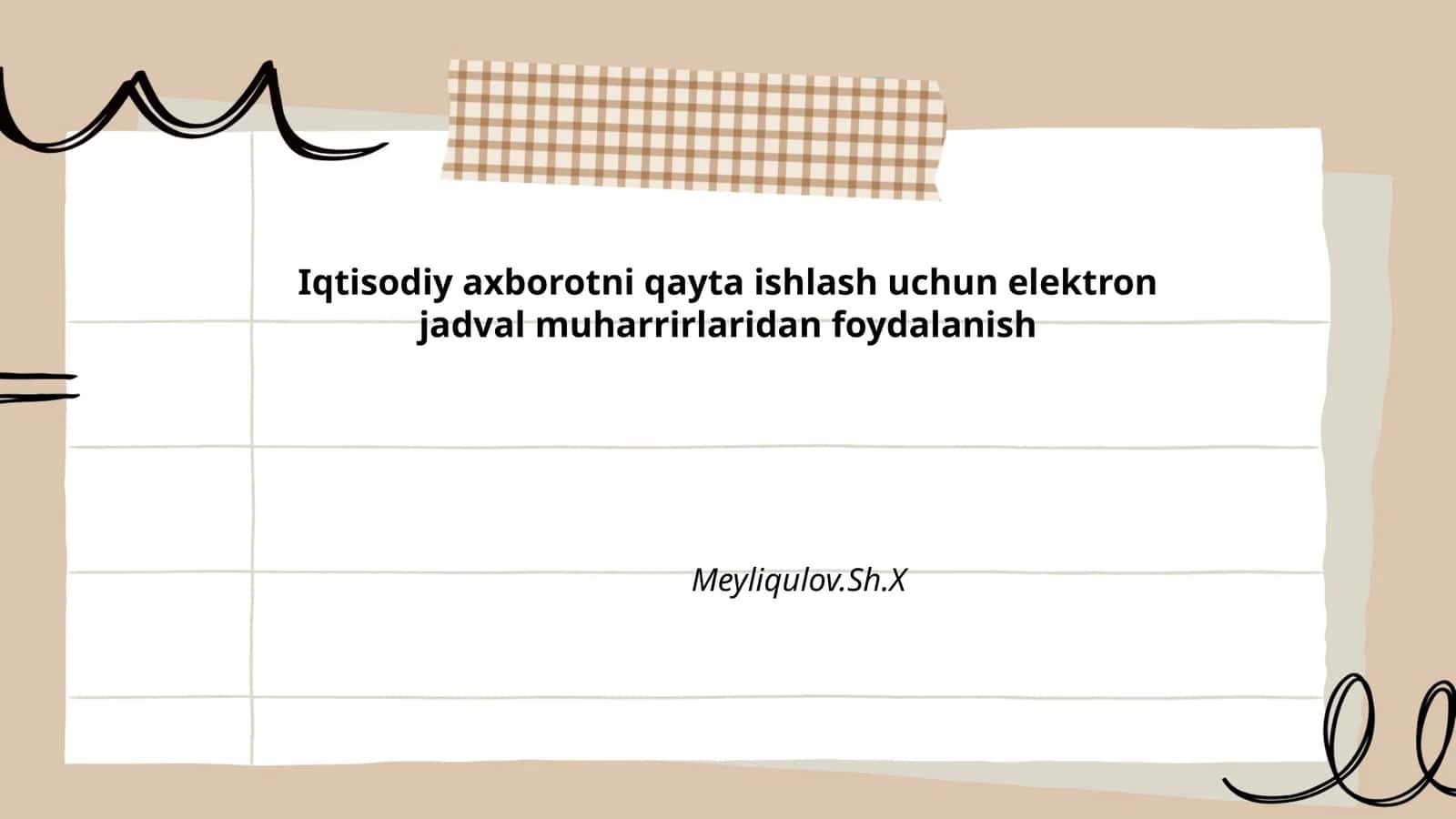 Elektron jadval muharrirlari