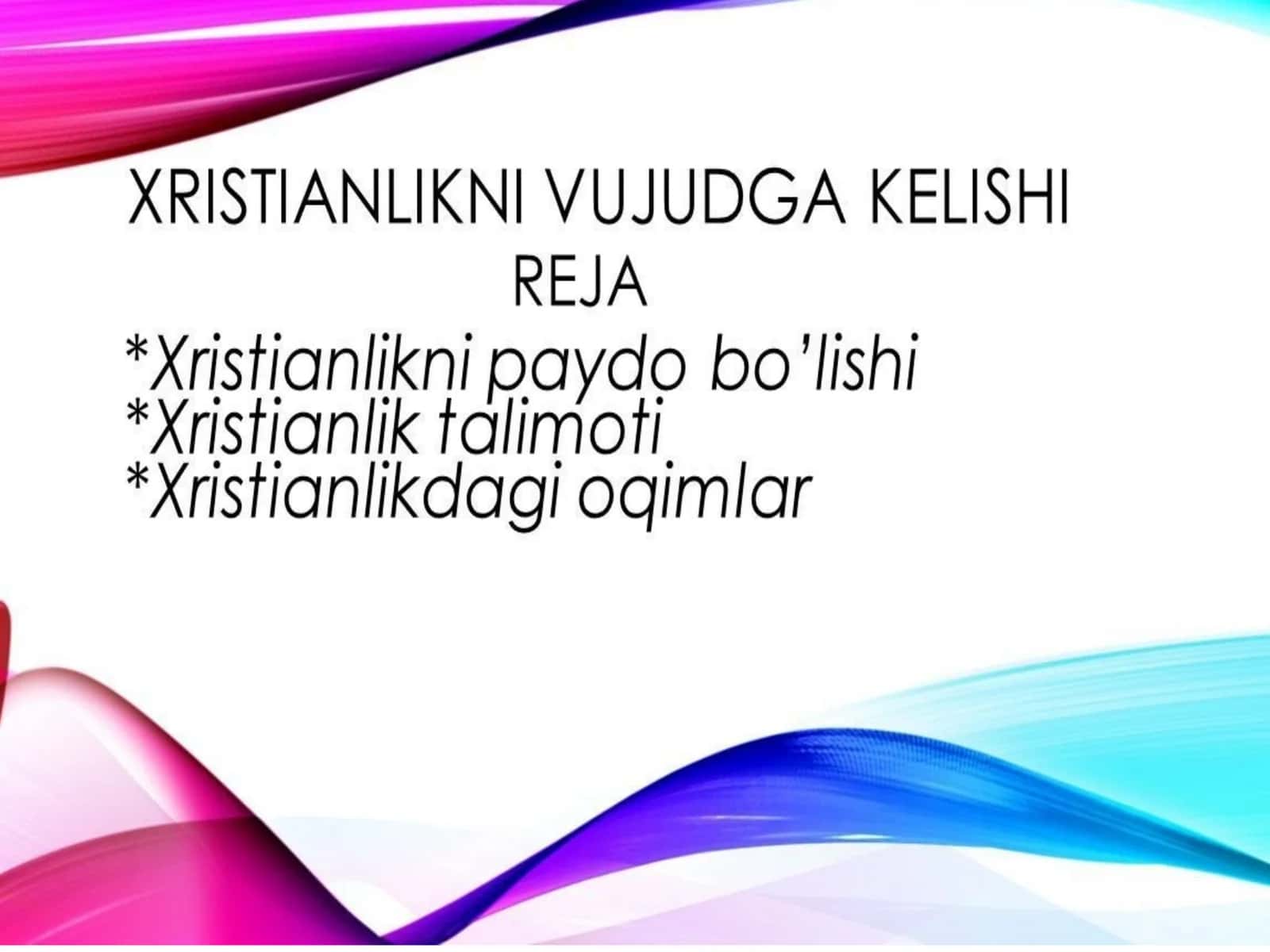 Xristian dini