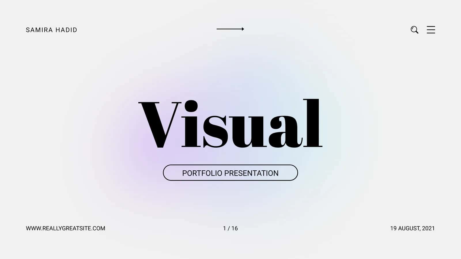 PORTFOLIO PRESENTATION