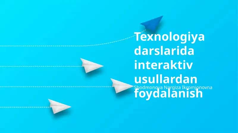 Interaktiv texnologiyalar