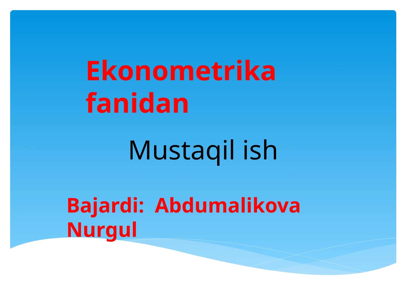 Regressiya