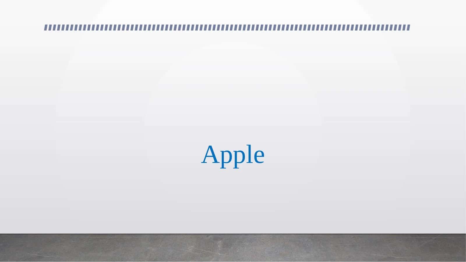 Apple