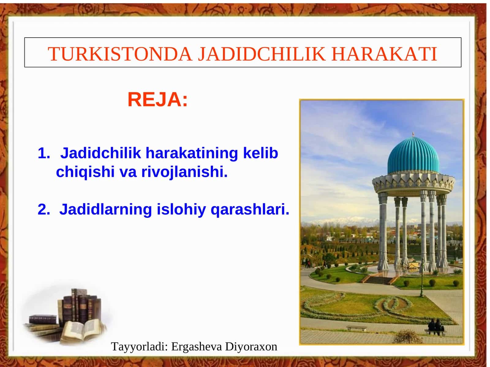 Turkistonda Jadidchilik Harakti
