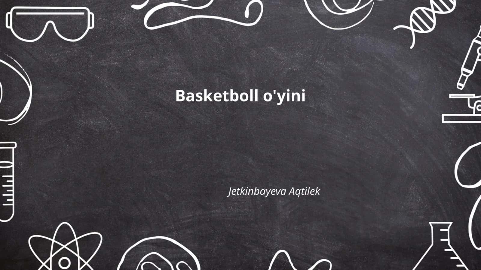 Basketboll o'yini