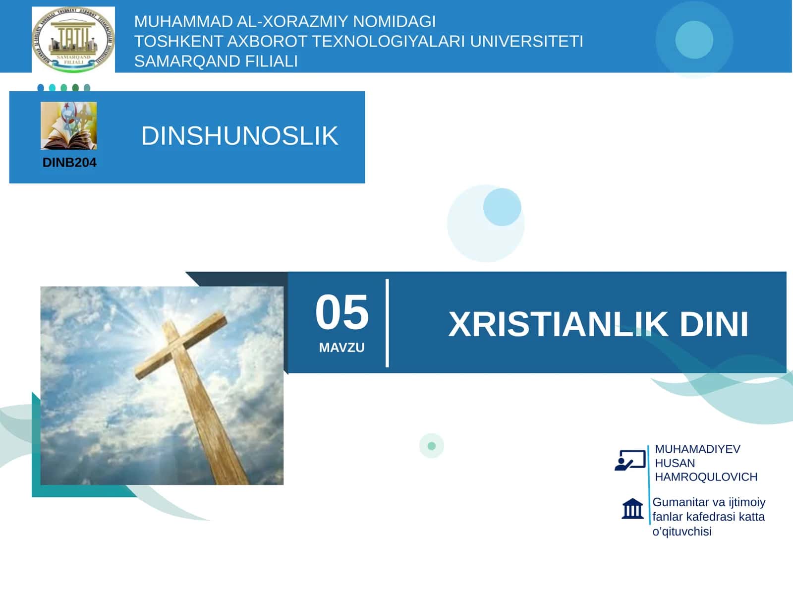 Xristianlik Dini