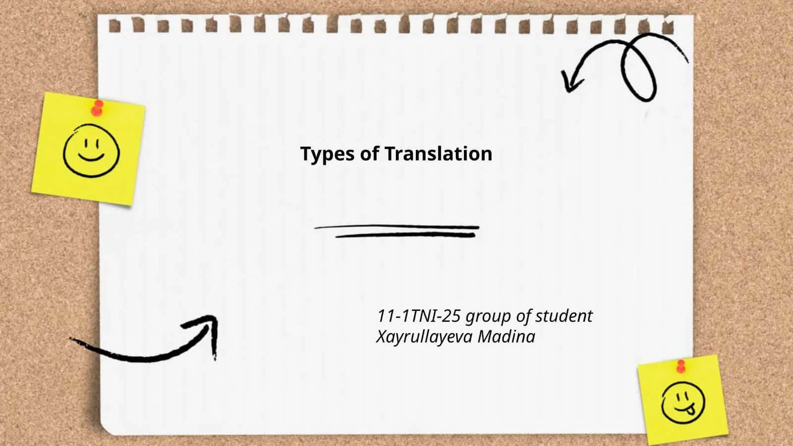 Types of Translation