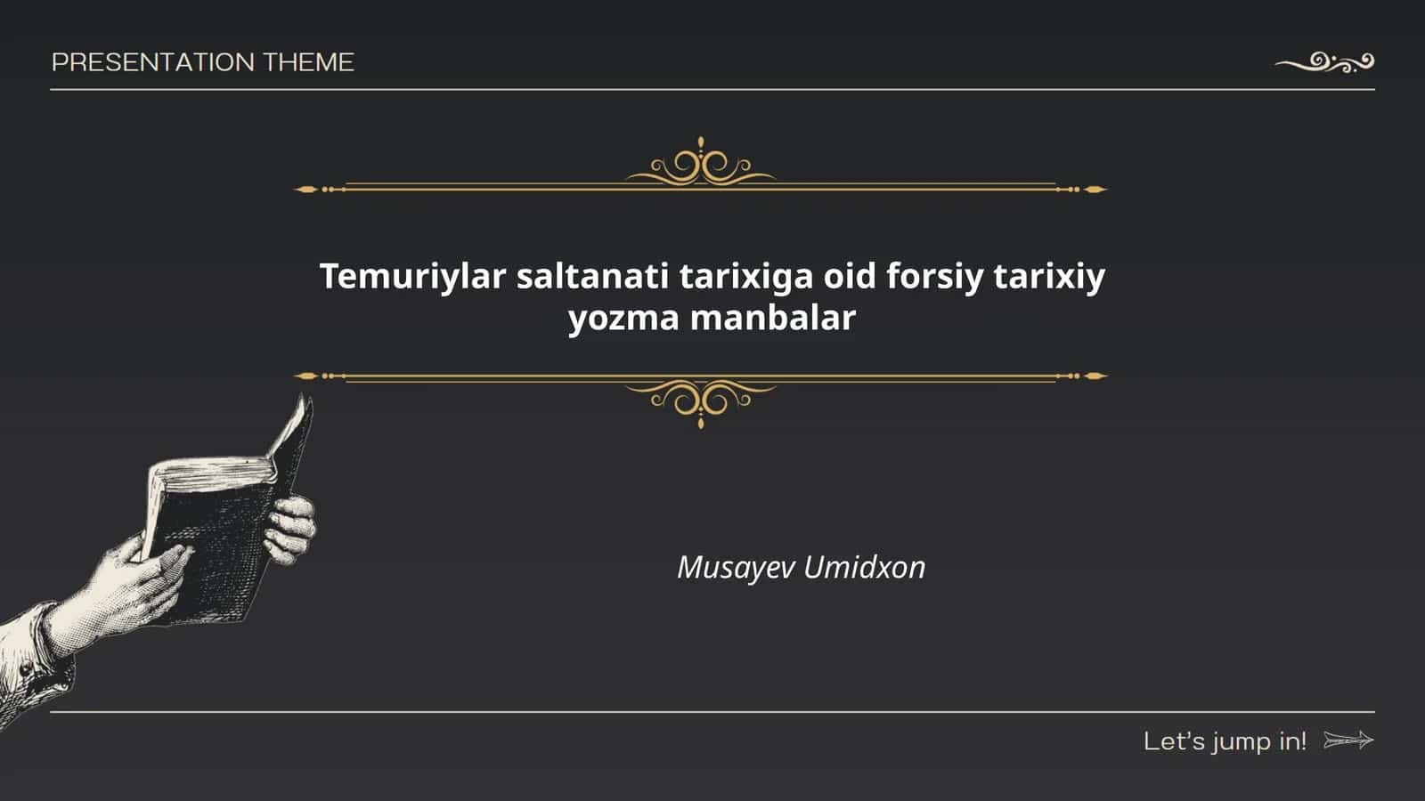 Temur va Temuriylar davri forsiy yozma manbalari