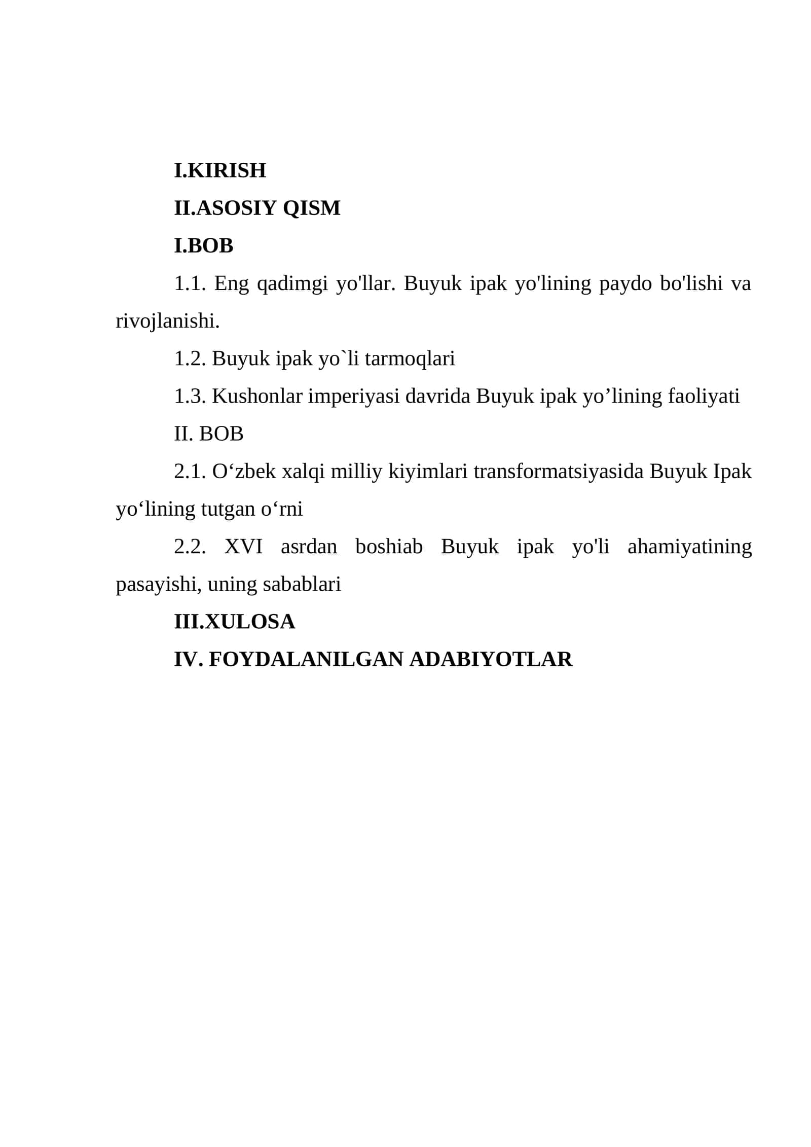 Buyuk Ipak yo'li