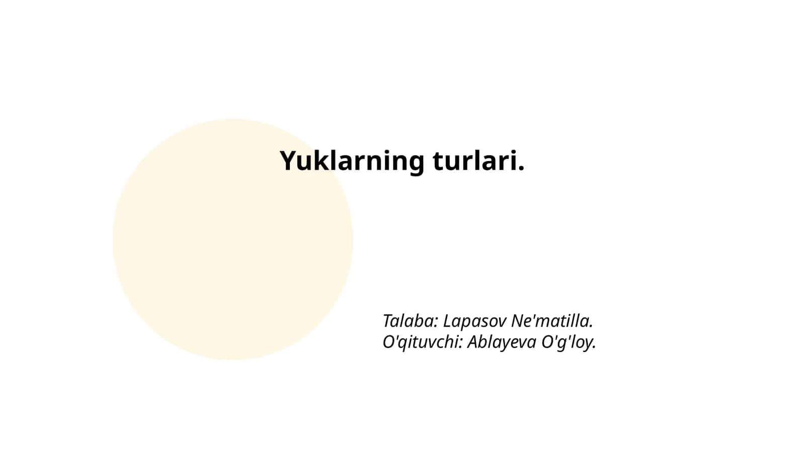 Oddiy yuksaklar