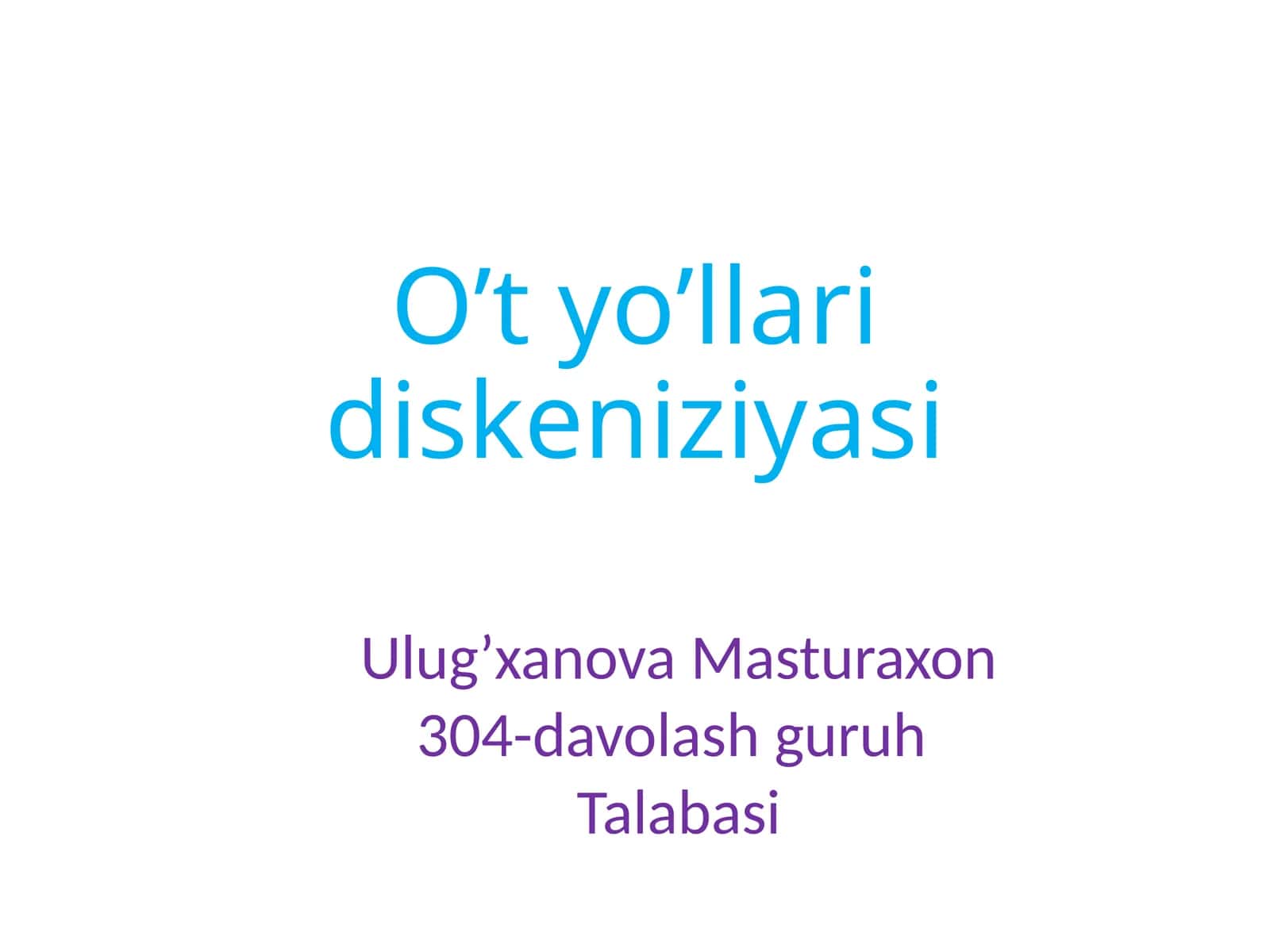 Oʼt yoʻllari diskeniziyasi