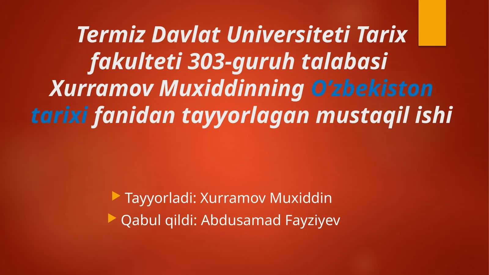 Turkistonmuxtoriyati – Milliy demokratik davlat chilik dastlabki tajribasi