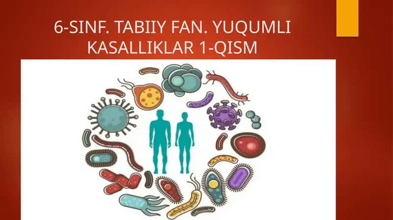 6-SINF. TABIIY FAN.YUQUMLIKASALLIKLAR 1-QISM