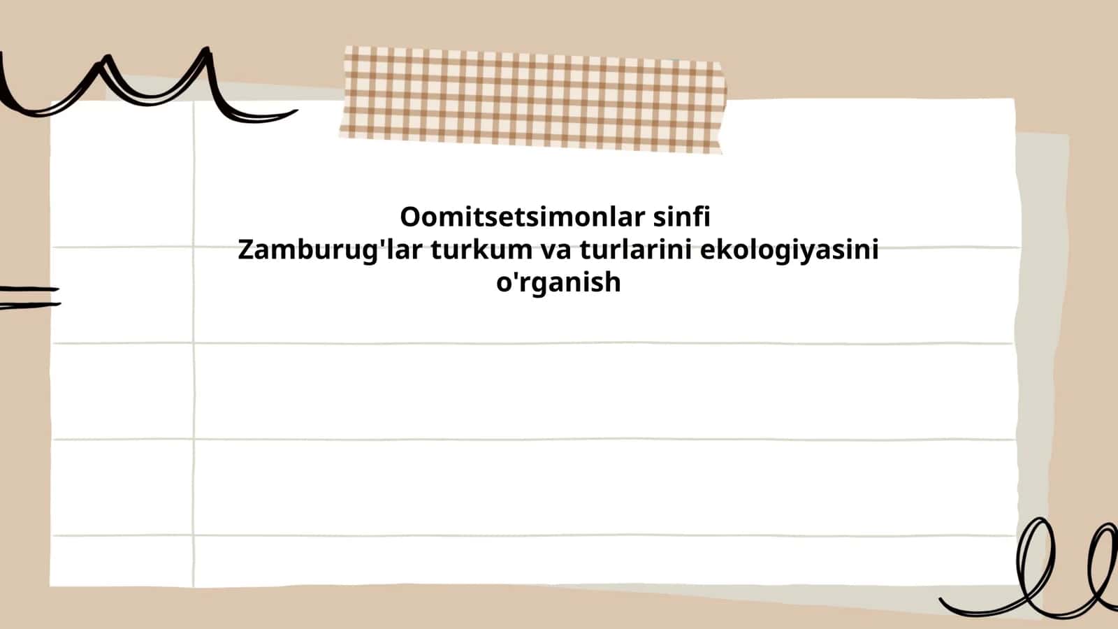 Oomitsetsimonlar sinfi