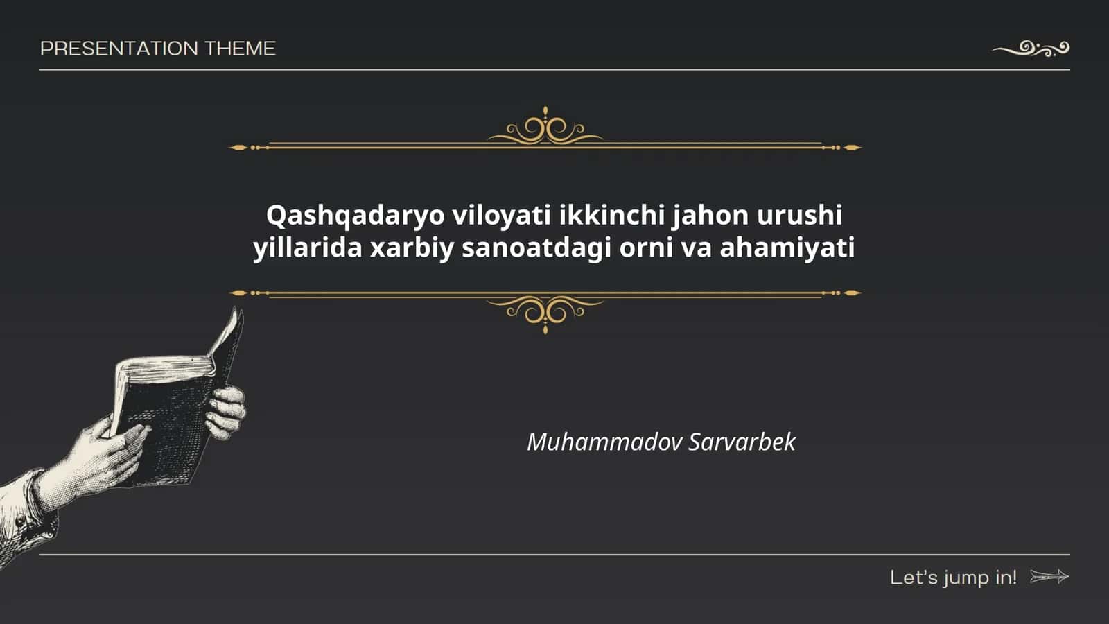 Qashqadaryo viloyati ikkinchi jahon urushi yillarida xarbiy sanoatdagi orni va ahamiyati
