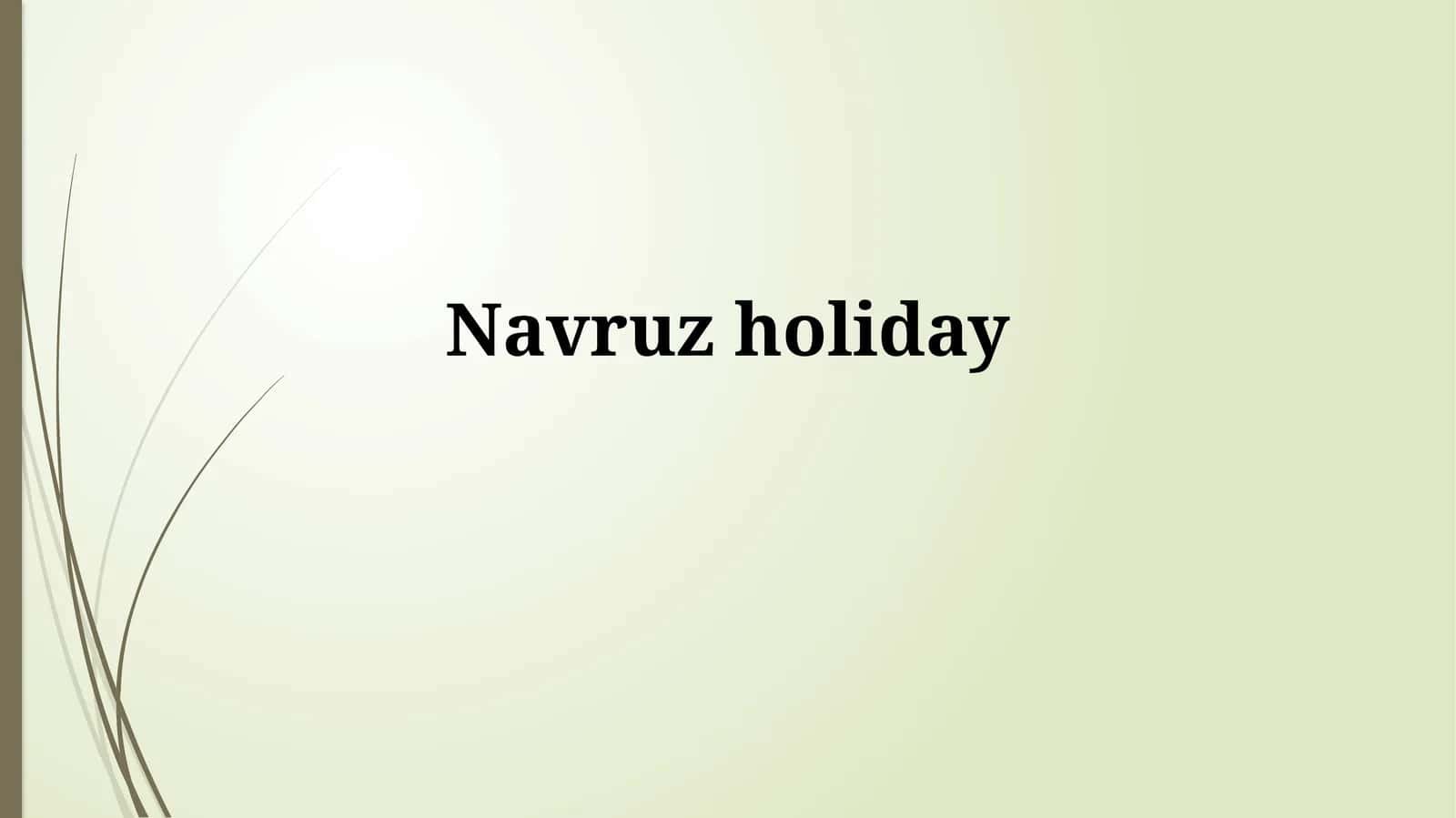 Navruzholiday
