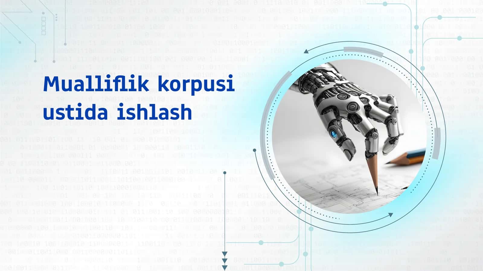 Mualliflik korpusi ustida ishlash