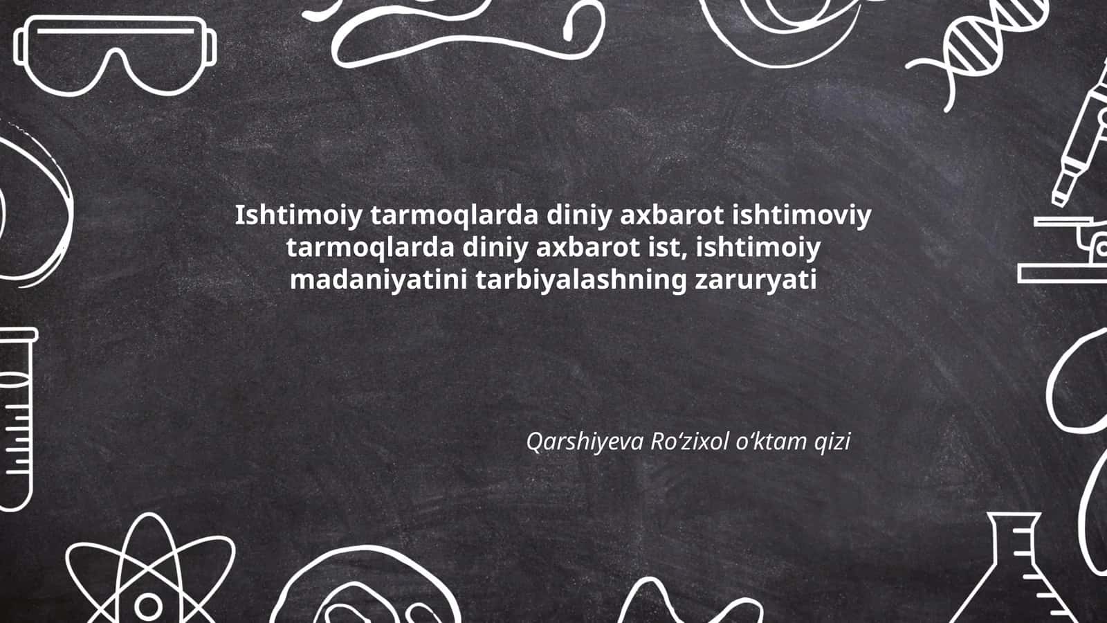 Diniy axborotning tarqalish mexanizmlari