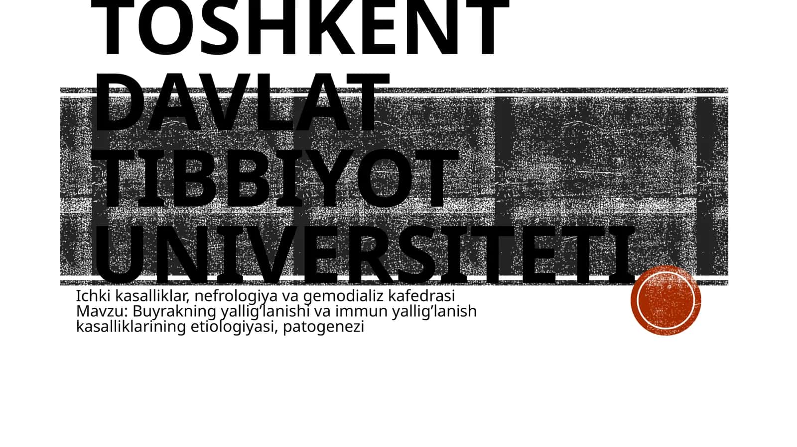 Referat Mustaqil ish