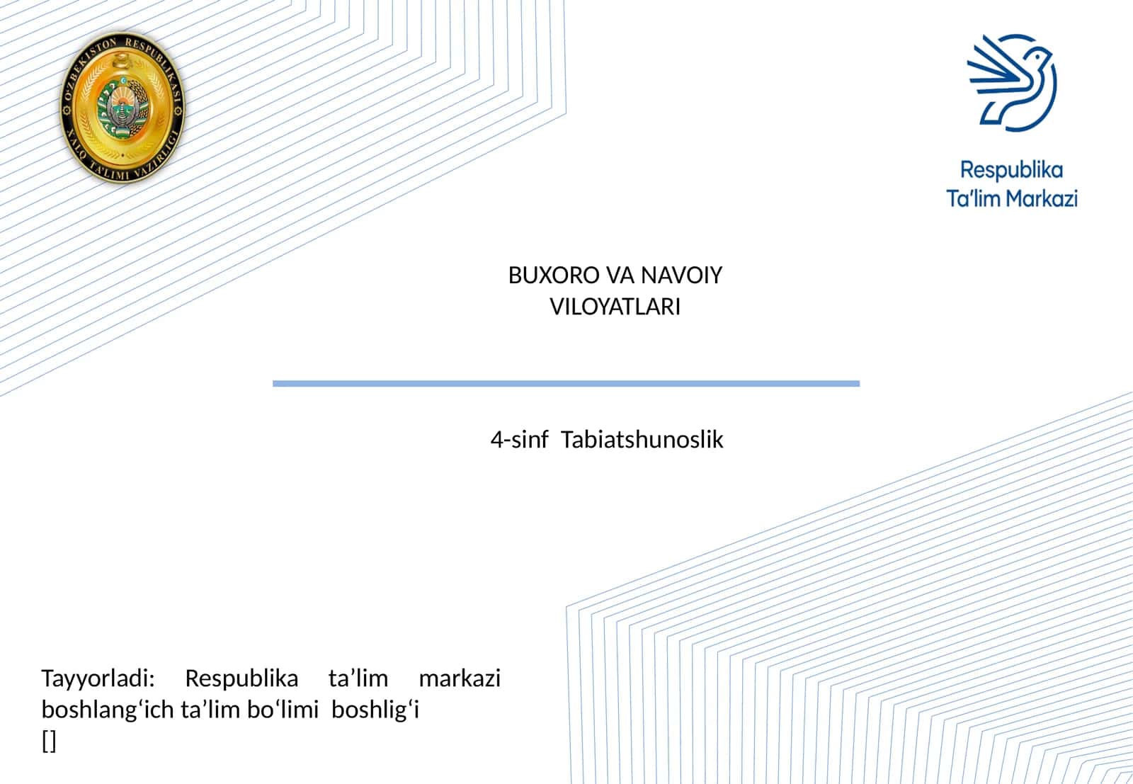 4-sinf Tabiatshunoslik "HavaYo‘q"