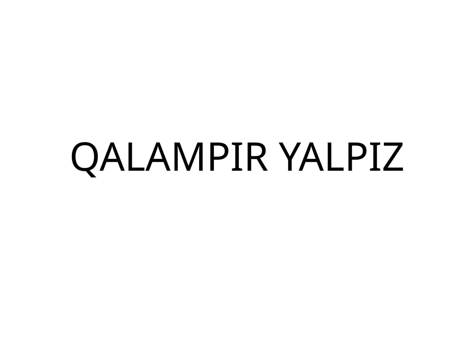 QALAMPIR YALPIZ