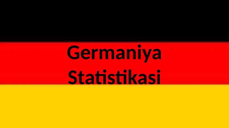 Germaniya Statistikasi