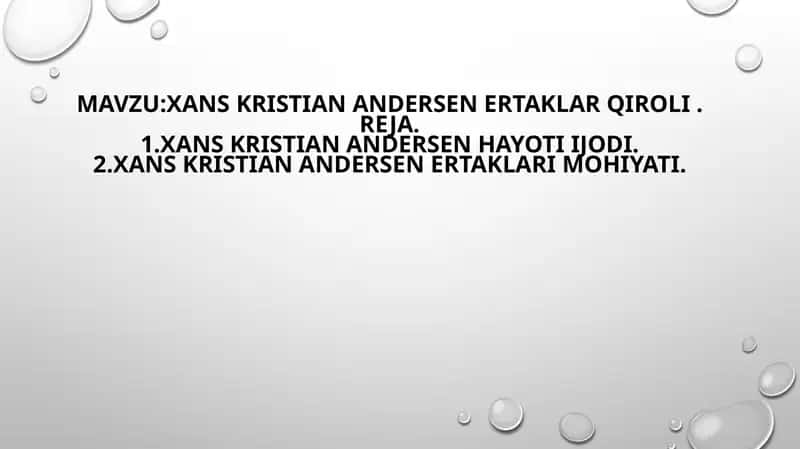 Xans Kristian Andersen